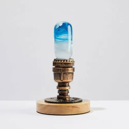 LED Lamp - Blue Sangria Apricot