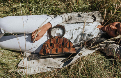 TERRA Tote Plum Tiger