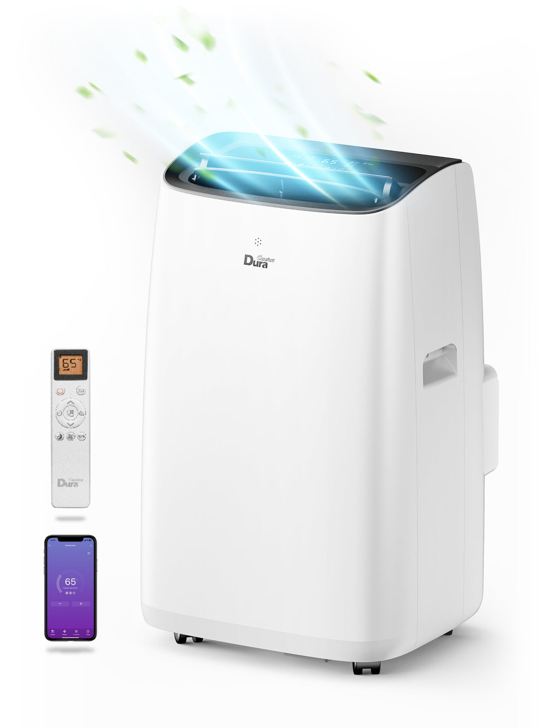 Portable Air Conditioners for Room, 8150BTU(12000 BTU Ashrae) Smart Wifi, Built-In Cool, Dehumidifier, Fan