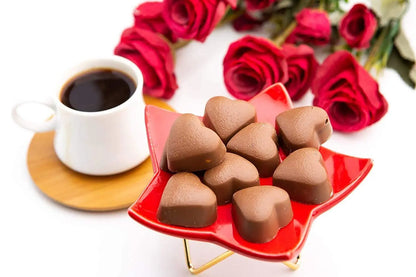 Full of Love Valentine’s Assorted Gourmet Chocolate Maroon Clymene