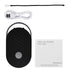 Mini lanyard Portable Air Purifier Cleaner Negative Ion USB Mini Home Maroon Asteria