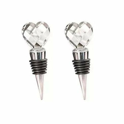 Hearty Wines Pair Of Wine Stoppers For Wine Lovers Salmon Lucky