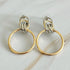 Knock On The Beauty Hoop Earrings Fuchsia Hercules
