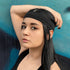 The Runner Sweat-Wicking Headband Black Lavender