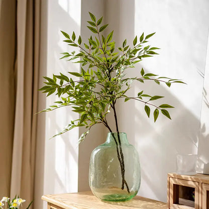 Green Nandina Leaf Stem Sangria Uranus