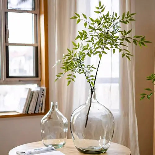 Green Nandina Leaf Stem Sangria Uranus
