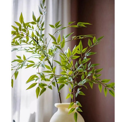 Green Nandina Leaf Stem Sangria Uranus