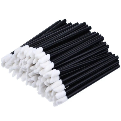 Cleansing Brushes / Lip Brushes 50pcs Puce Bittercress