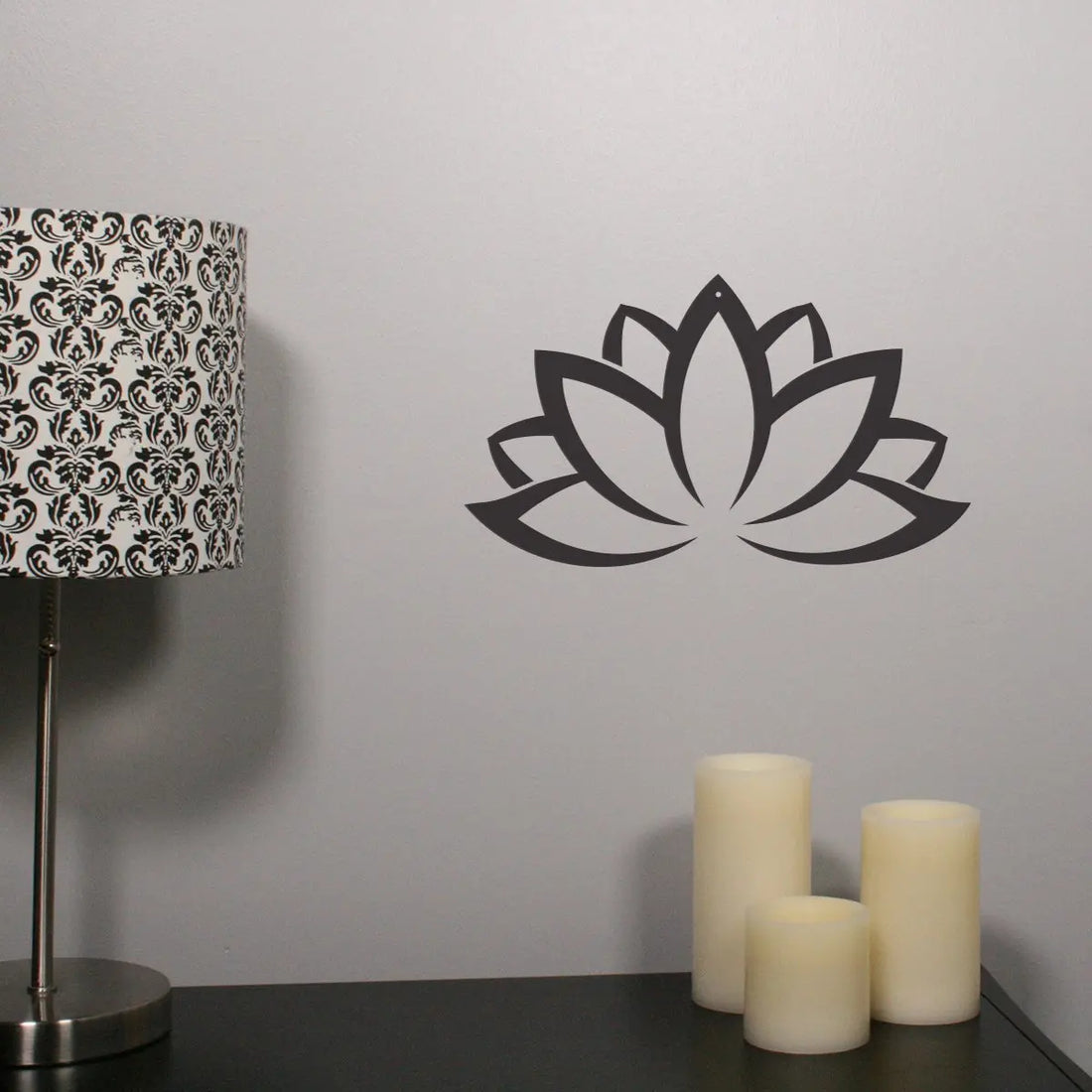 Lotus Flower - Metal Wall Art/Decor Canis Minor