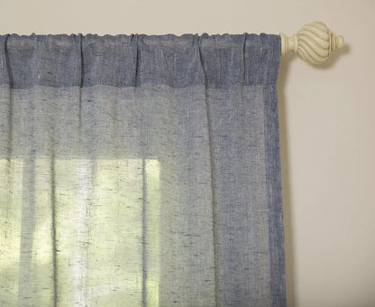 ML16603 Blue Ridge Sheer Curtain Pink Leto