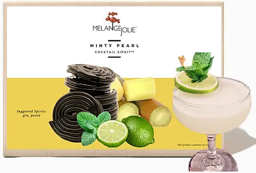 Mélange Jolie Minty Pearl Cocktail SipKit™ Olive Lucky