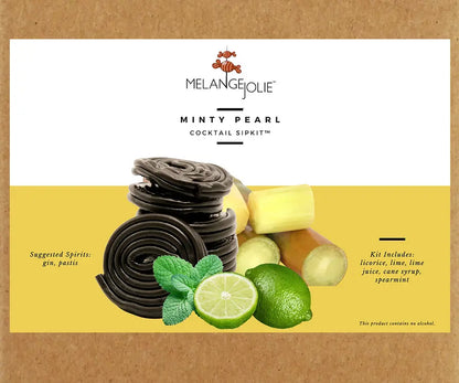 Mélange Jolie Minty Pearl Cocktail SipKit™ Olive Lucky