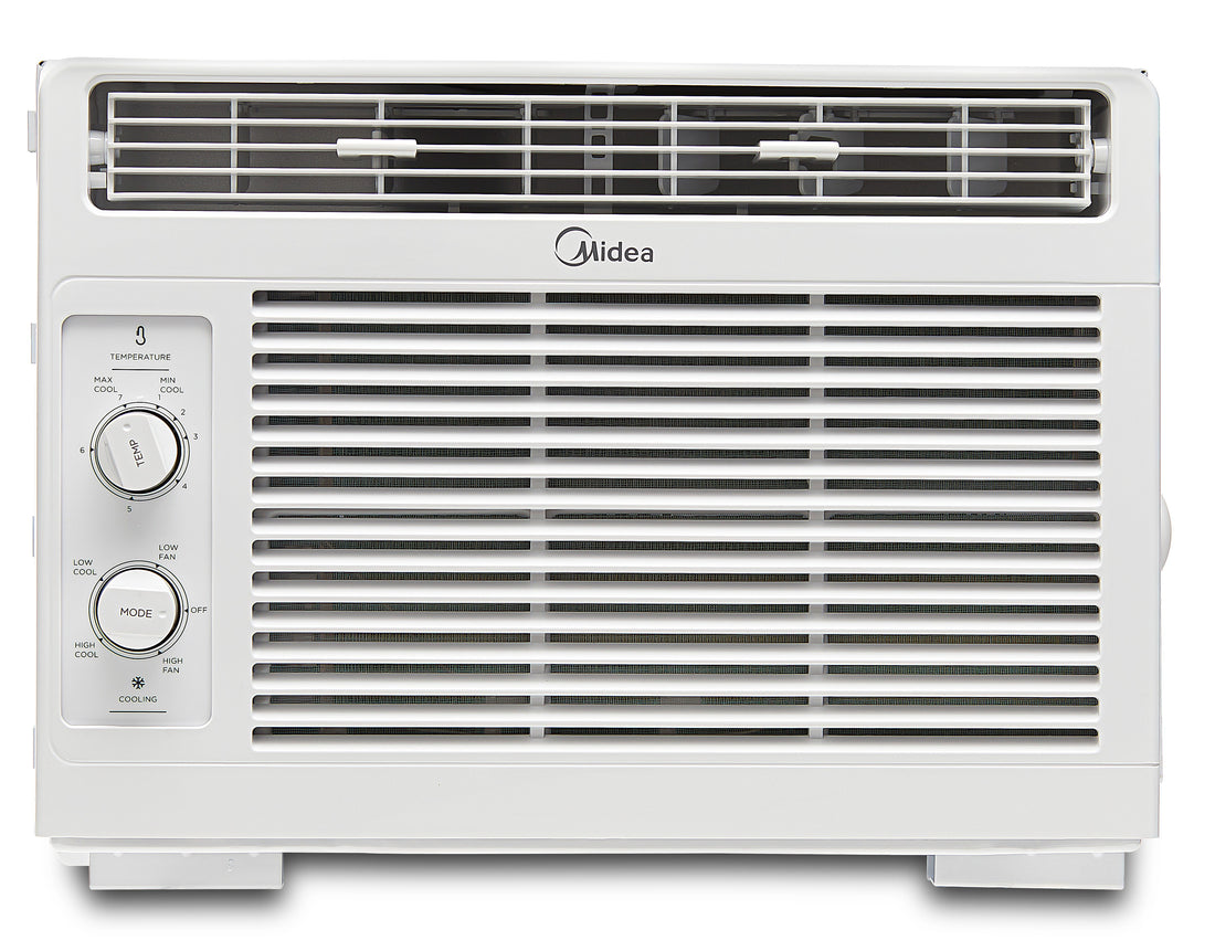 5,000 BTU Mechanical Window Air Conditioner for 150 Sq Ft, White, Model MAW05M1WWT, Brand New