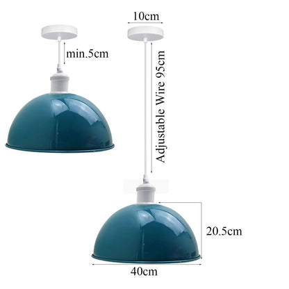 Modern Industrial Pendant Lights UK | Pack of 4 ~3576 Sangria Angel