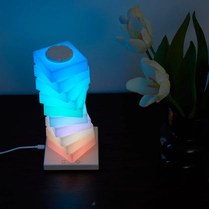 RGB Rotating Splicing Table Lamp Sangria Apricot