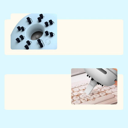 ﻿ Mini Desktop Vacuum Cleaner Portable Student Use Eraser Paper Pencil Maroon Asteria