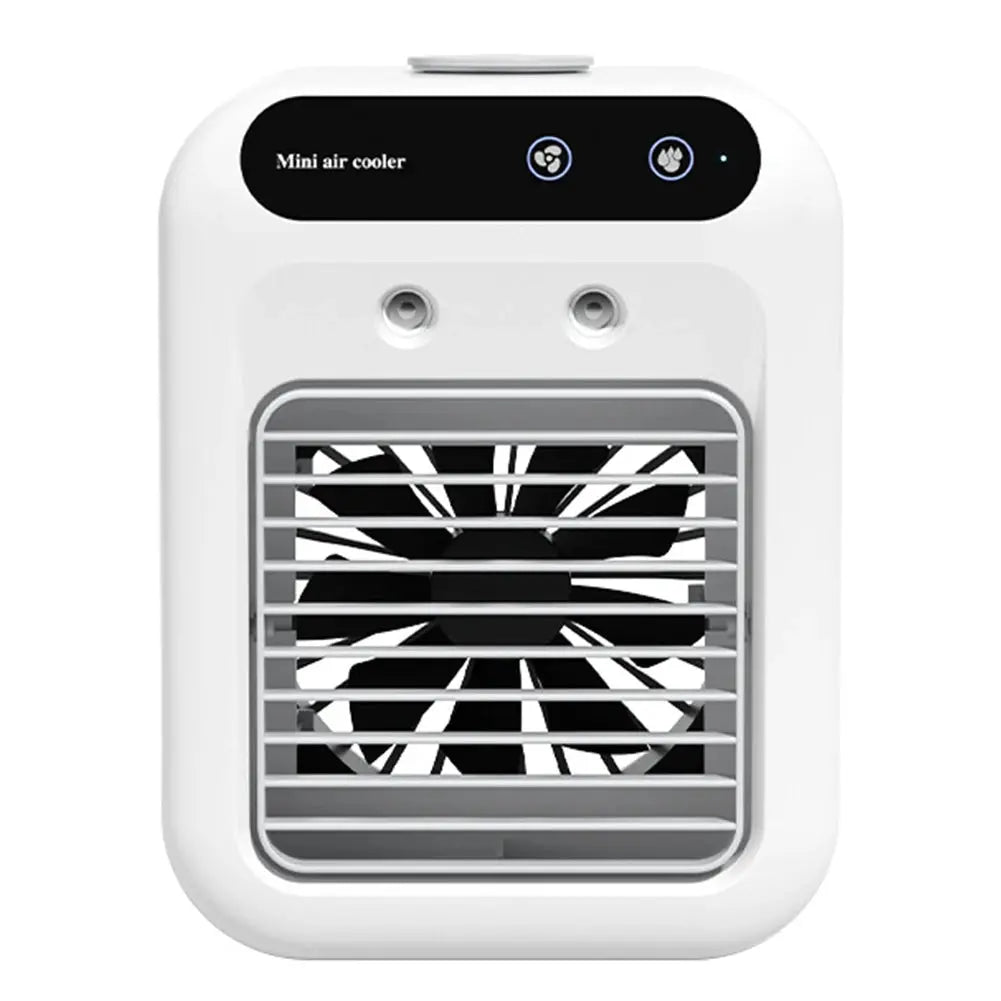 Portable Air Conditioner Fan 2 Speeds Air Cooling Fan with Humidifier Maroon Asteria