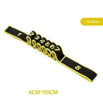 4*90cm Yoga Elastic Stretch Belt Fitness Resistance Band Exercise Pull AliExpress