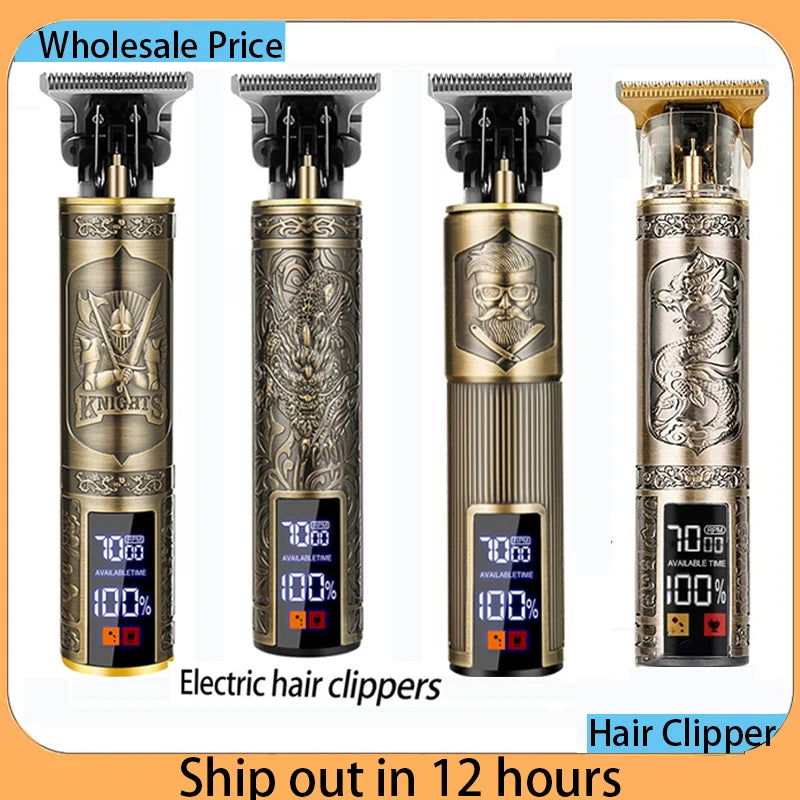 Vintage Hair Cutting Machine Cordless Trimmer portable USB Fast AliExpress