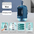 Portable Electric Fan Desktop Fan With Air Humidifier Air Conditioner Maroon Asteria