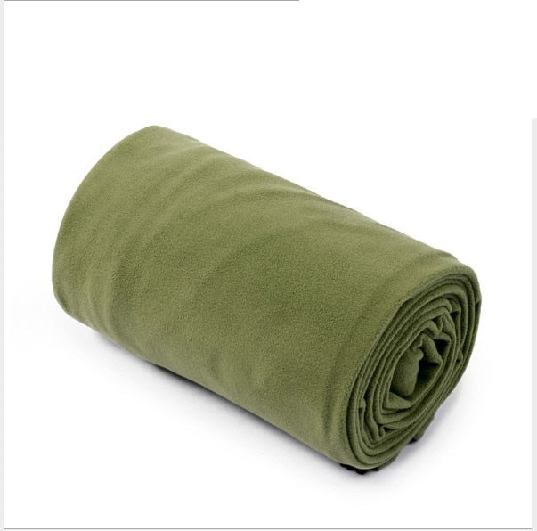 Lightweight Polar Fleece Camping Sleeping Bag Yellow Pandora