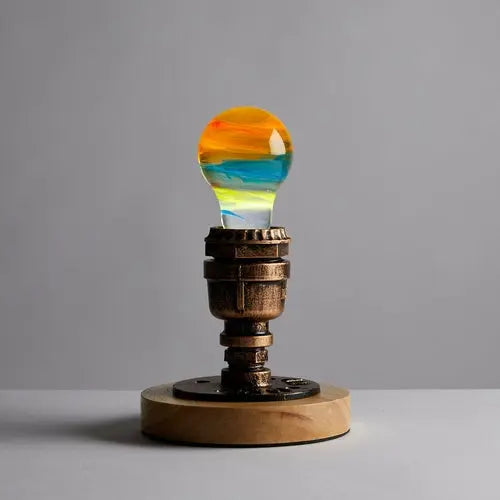 Table Lamp - Solar Systeam Sangria Apricot