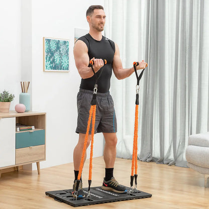 Integrated Portable Training System with Exercise Guide Gympak Max Bigbuy