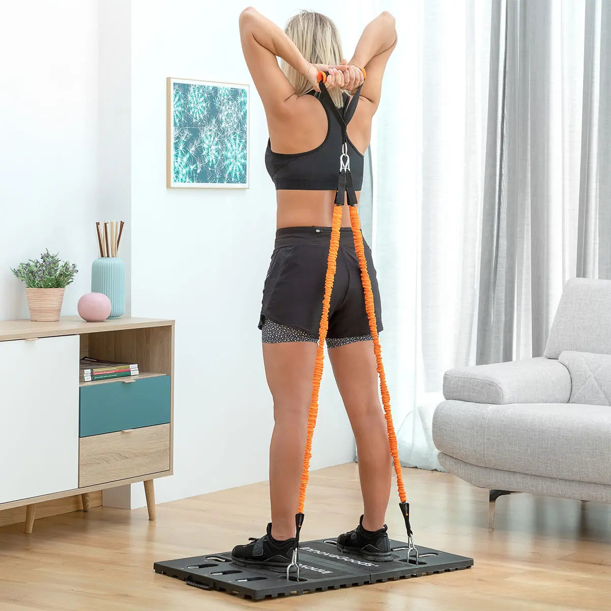 Integrated Portable Training System with Exercise Guide Gympak Max Bigbuy