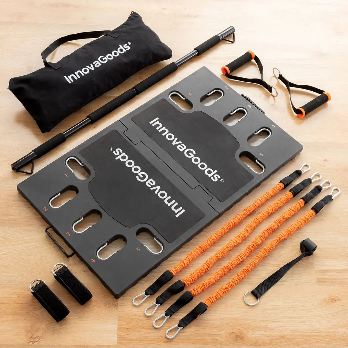 Integrated Portable Training System with Exercise Guide Gympak Max Bigbuy
