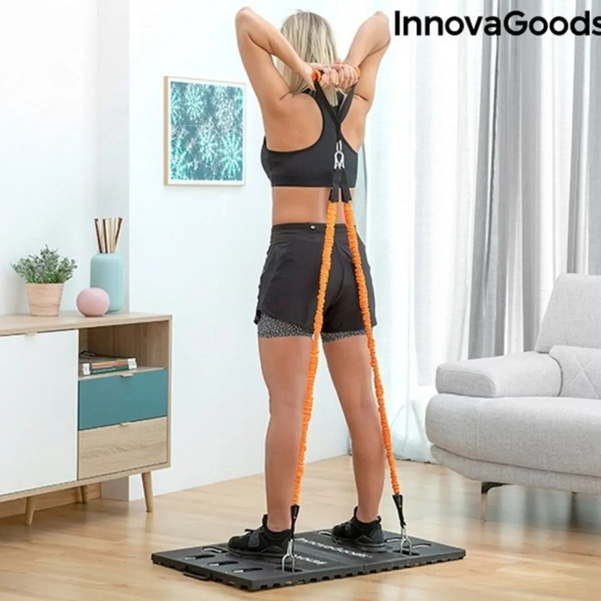 Integrated Portable Training System with Exercise Guide Gympak Max Bigbuy