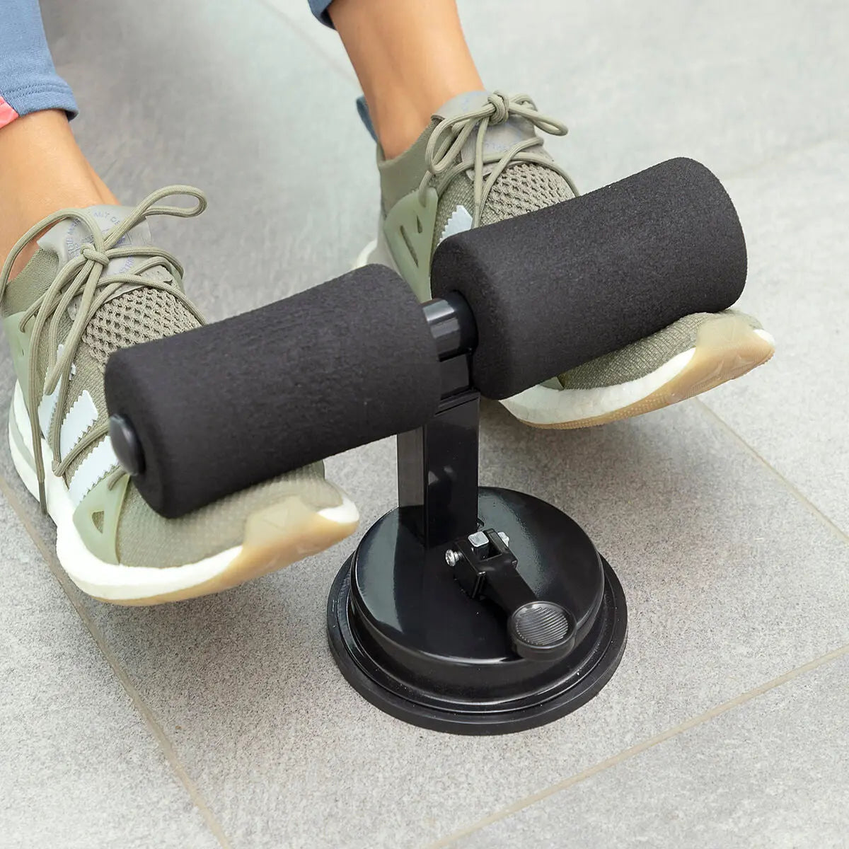 Sit-up Bar for Abdominals with Suction Pad and Exercise Guide CoreUp Bigbuy