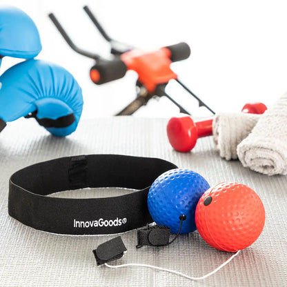 Set of Training and Reflex Balls Balxing InnovaGoods Bigbuy