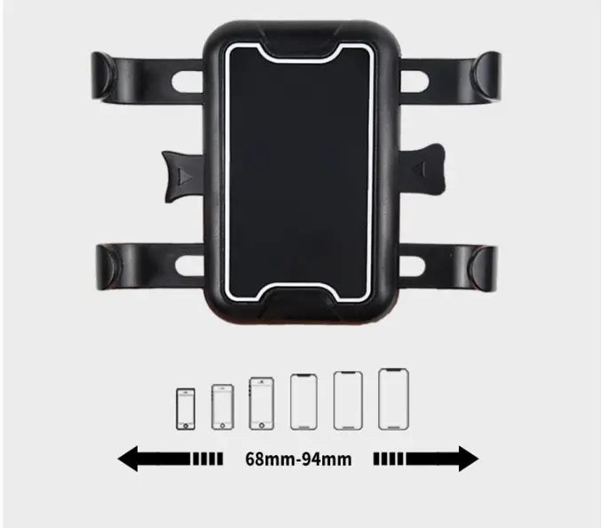 Sun Visor Chuck Car Mount Multifunctional Navigation Mount Rearview Crimson Medea