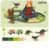 Dinosaur Track Assembly Toy Simulation Dinosaur Volcano Crimson Medea