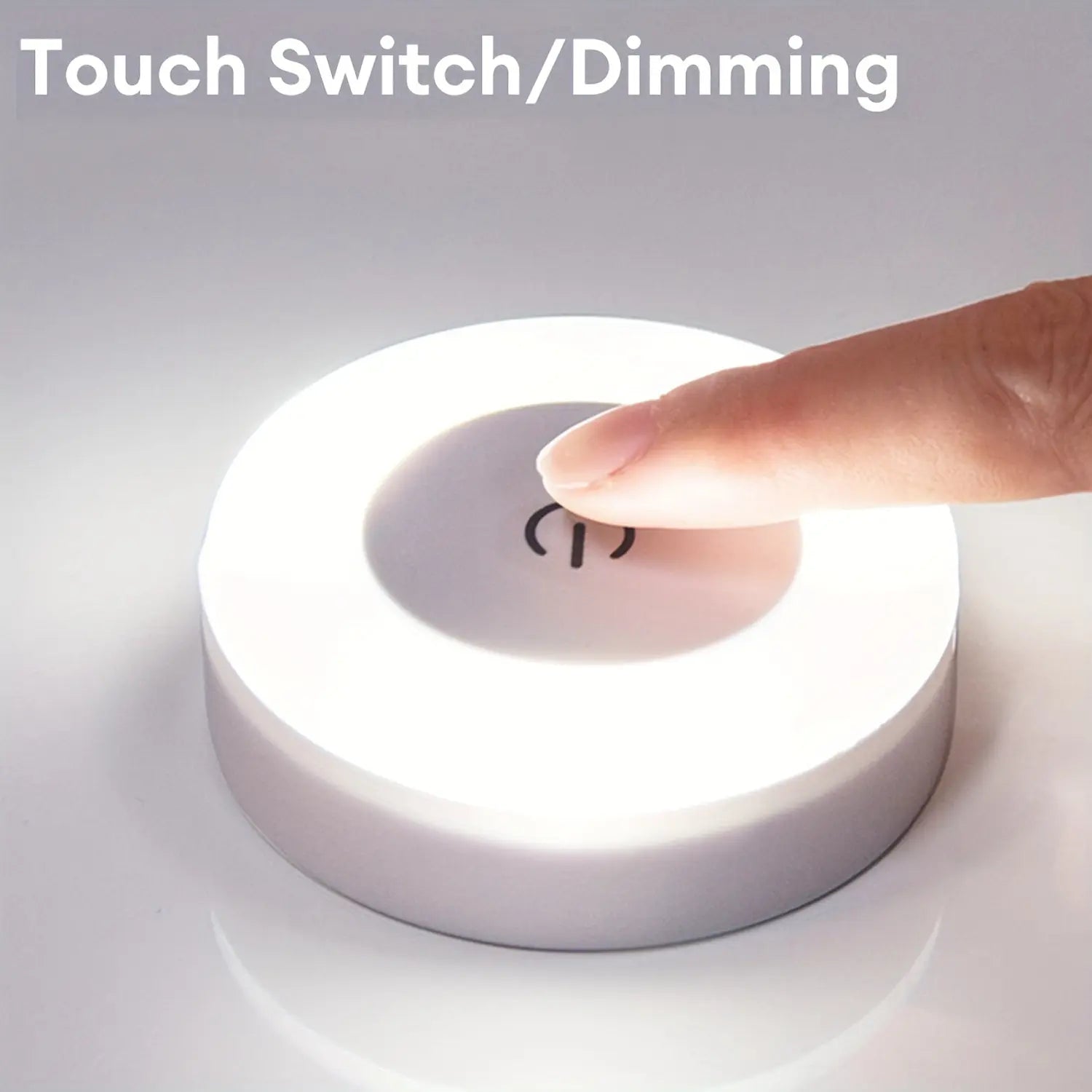 Versatile LED Touch Night Light for Home Decor Champagne Apollo