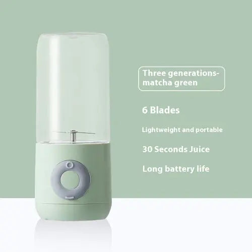 Portable Wireless Charging Mini Electric Juicer Crimson Medea