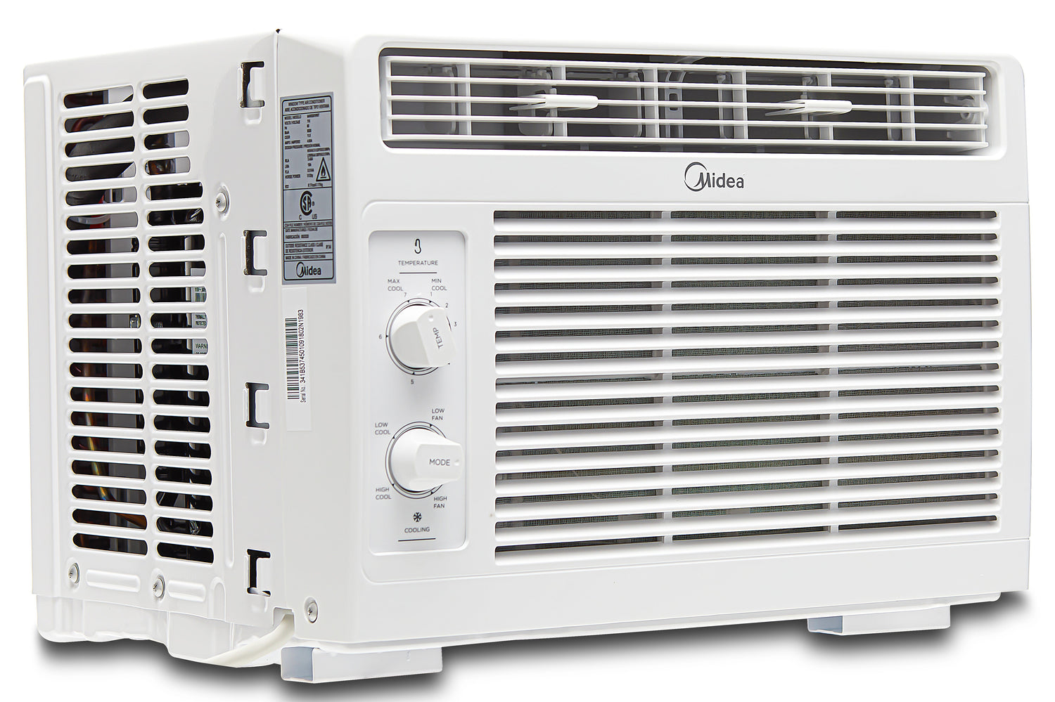 5,000 BTU Mechanical Window Air Conditioner for 150 Sq Ft, White, Model MAW05M1WWT, Brand New