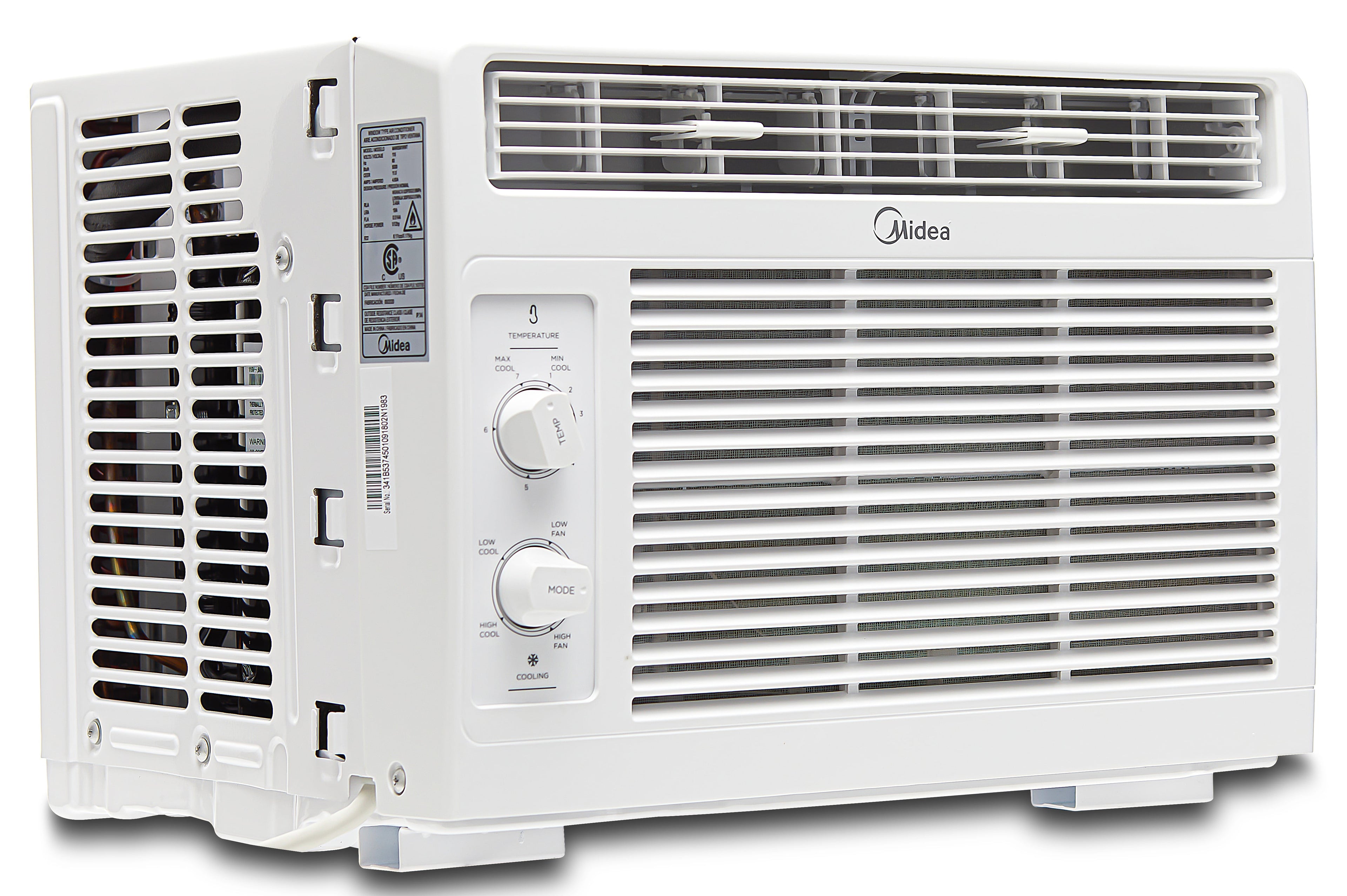 5,000 BTU Mechanical Window Air Conditioner for 150 Sq Ft, White, Model MAW05M1WWT, Brand New