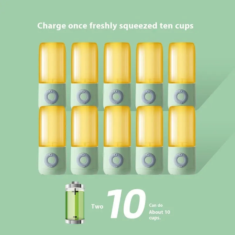 Portable Wireless Charging Mini Electric Juicer Crimson Medea
