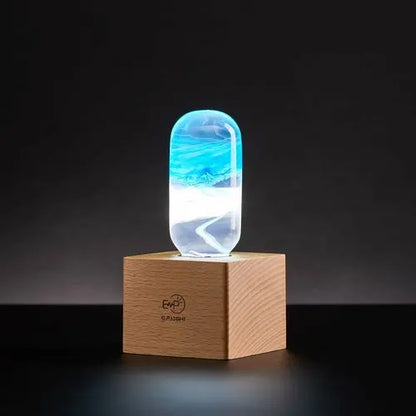 LED Lamp - Blue Sangria Apricot