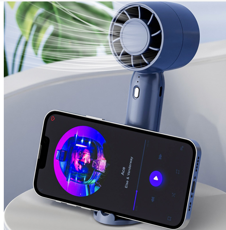 Handheld Fan Mini Fan Personal Portable USB Rechargeable Maroon Asteria