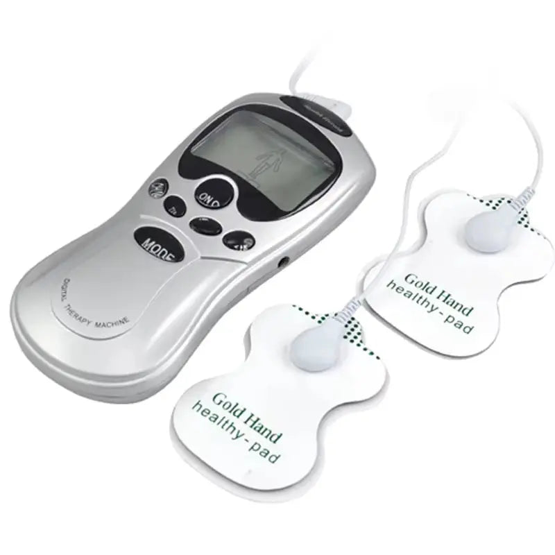 8 Modes Tens Full Body Massage Electric Pulse Acupuncture Stroke Scrap Cupping Sore Neck Back Muscle Pain Relief with Gloves