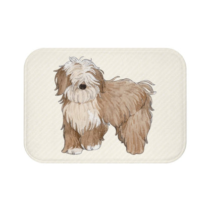 Happy Puppy Bath Mat Yellow Pandora