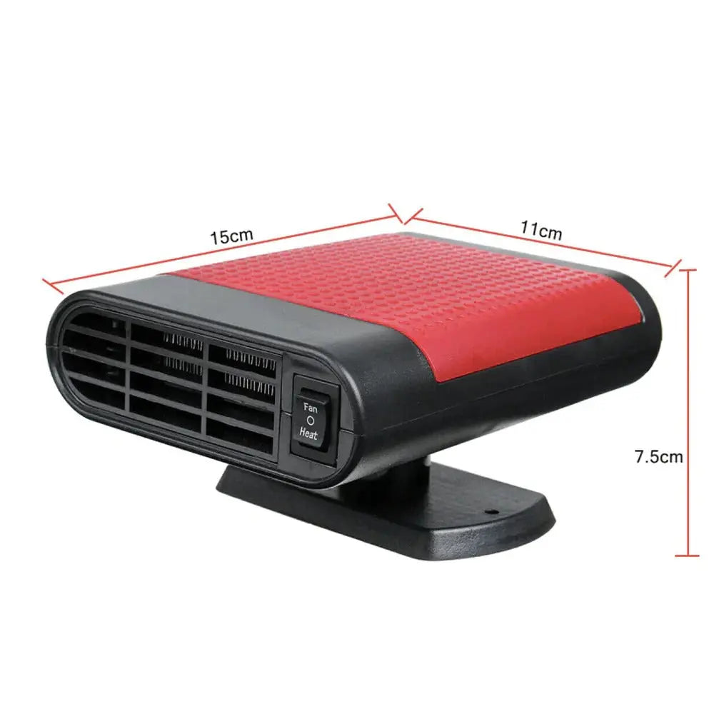 Powerful Car Heater and Fan Defroster 500W Yellow Pandora