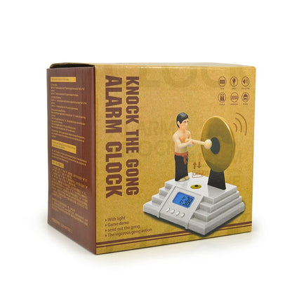 Knock the gong Alarm clock Fuchsia Molly