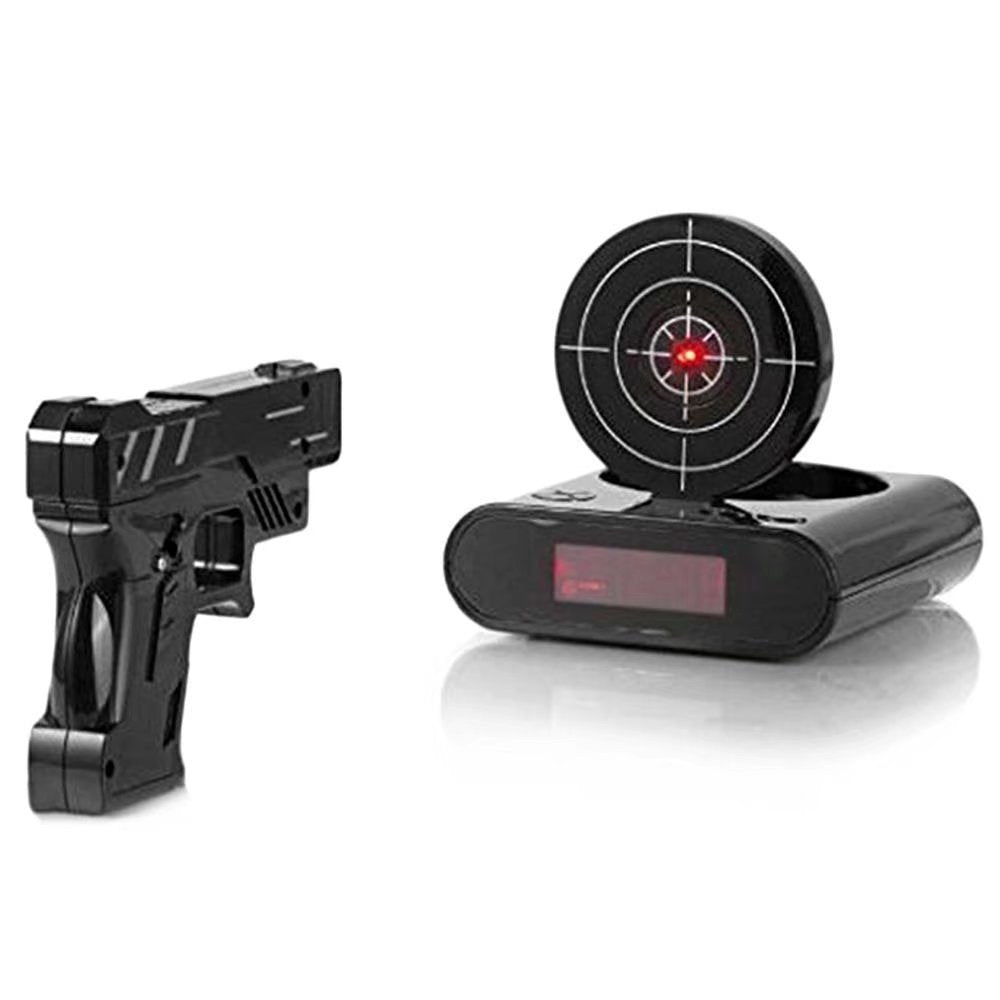Gun Shot Alarm Clock Fuchsia Molly