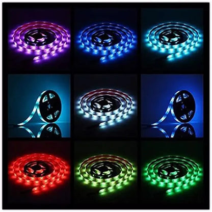 Waterproof RGB Led Strip Lights for Bedroom TV Backlight Kit Teal Simba