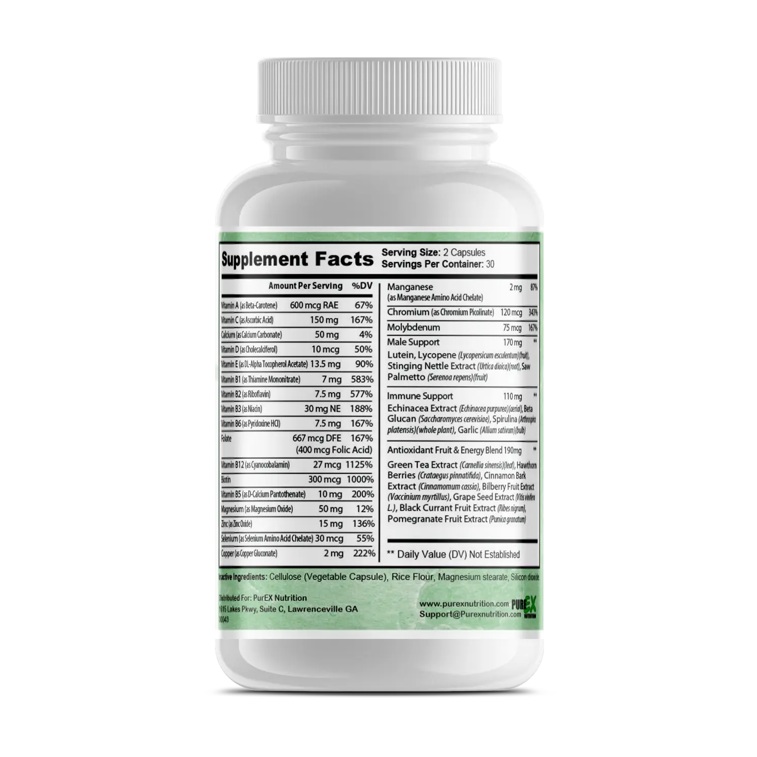 Pure Multi-Vitamins Mens Erin Chaos