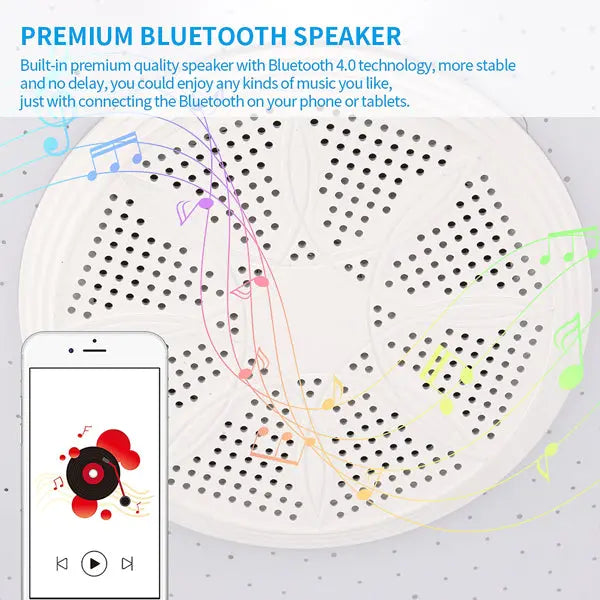 Bluetooth Wireless RGB Music Ceiling Light Teal Simba