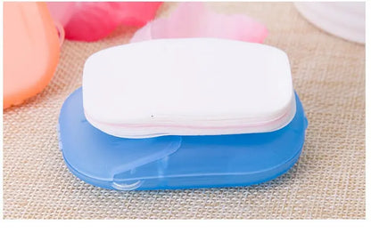 20pcs Random Disinfecting Soap Paper Foaming Soap Teal Simba